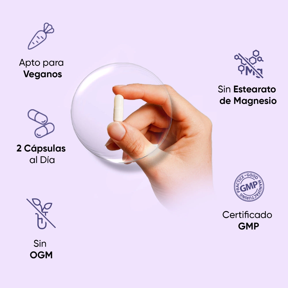 Glicinato de Magnesio en cápsulas
