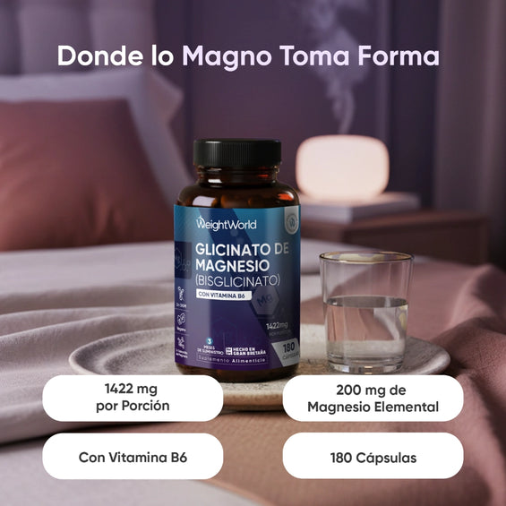 Glicinato de Magnesio 1422 mg