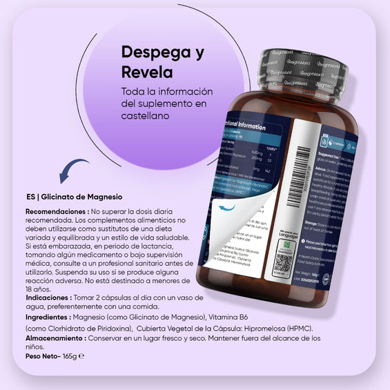 Uso del Glicinato de Magnesio con Vitamina B6
