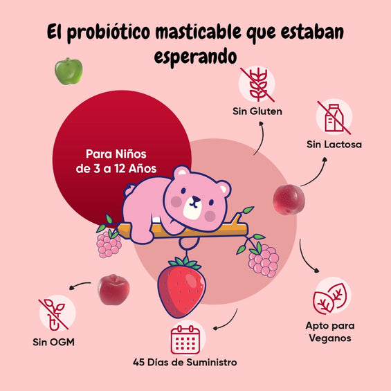 Propiedades de los probióticos para niños