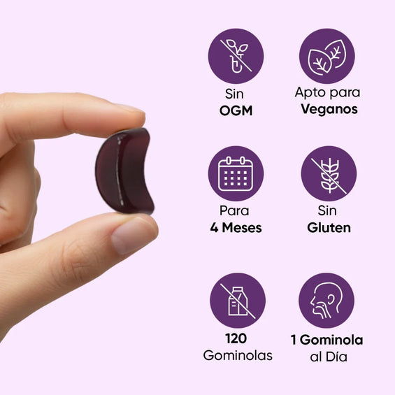 Gominolas de Melatonina veganas