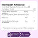 Información nutricional gummies de Melatonina