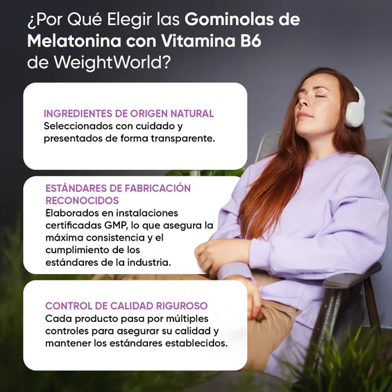 Suplemento de Melatonina de WeightWorld