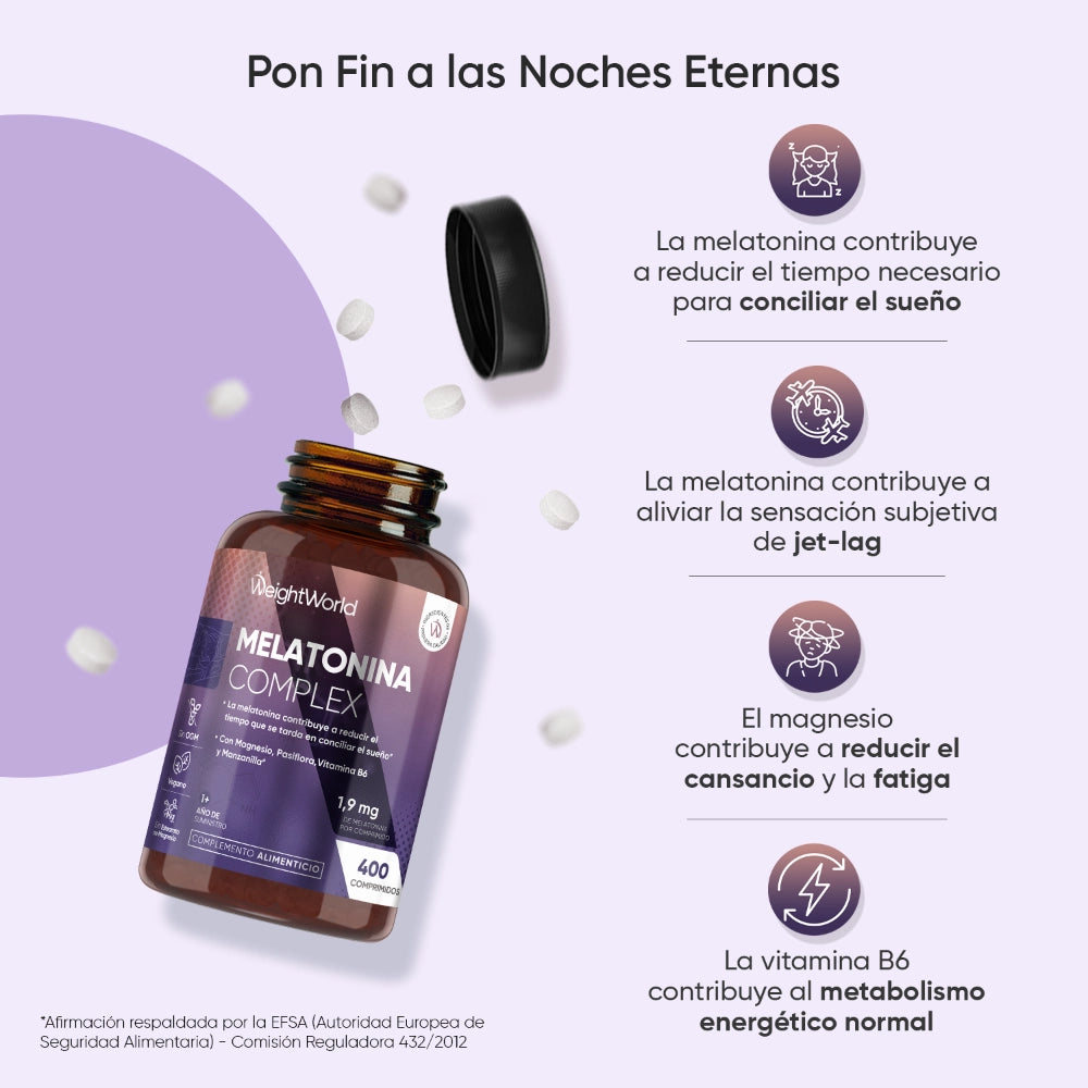 Pastillas de Melatonina para dormir