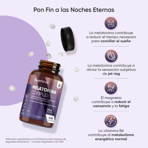 Pastillas de Melatonina para dormir