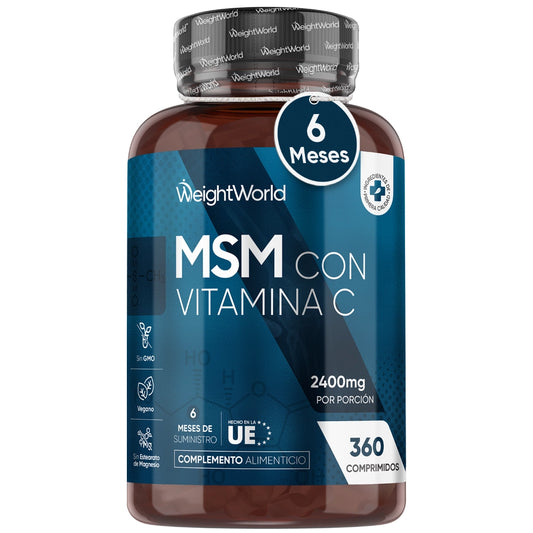 Suplemento MSM con Vitamina C