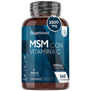 Suplemento MSM con Vitamina C