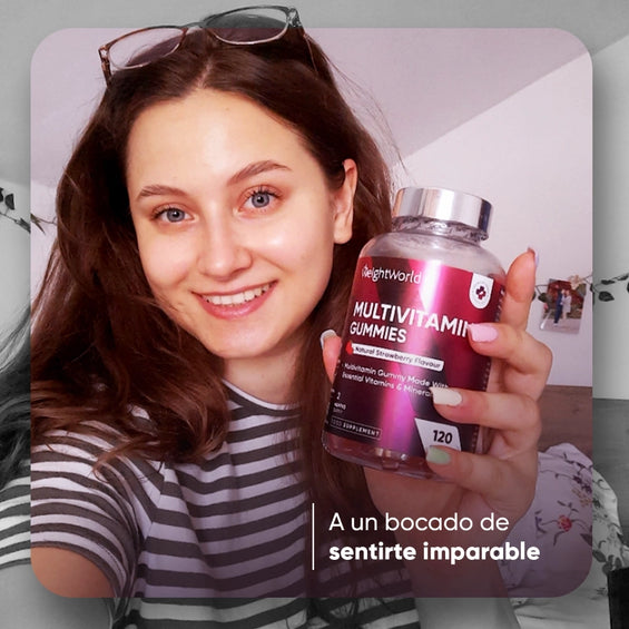 Multivitaminas en gominolas para sentirse imparable