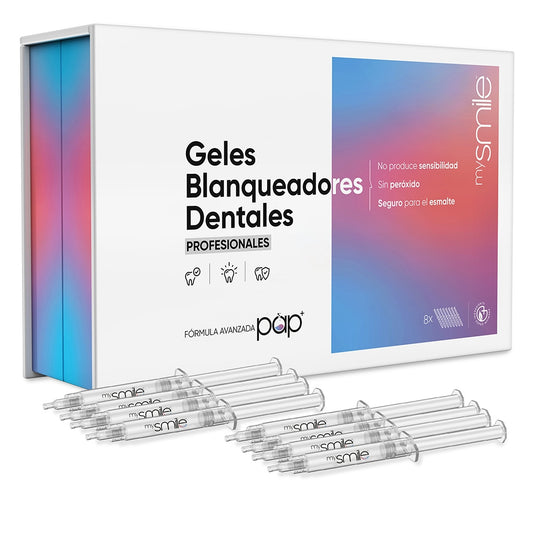 Geles blanqueadores dentales mysmile