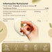 Información nutricional de las cápsulas de aceite de ajo