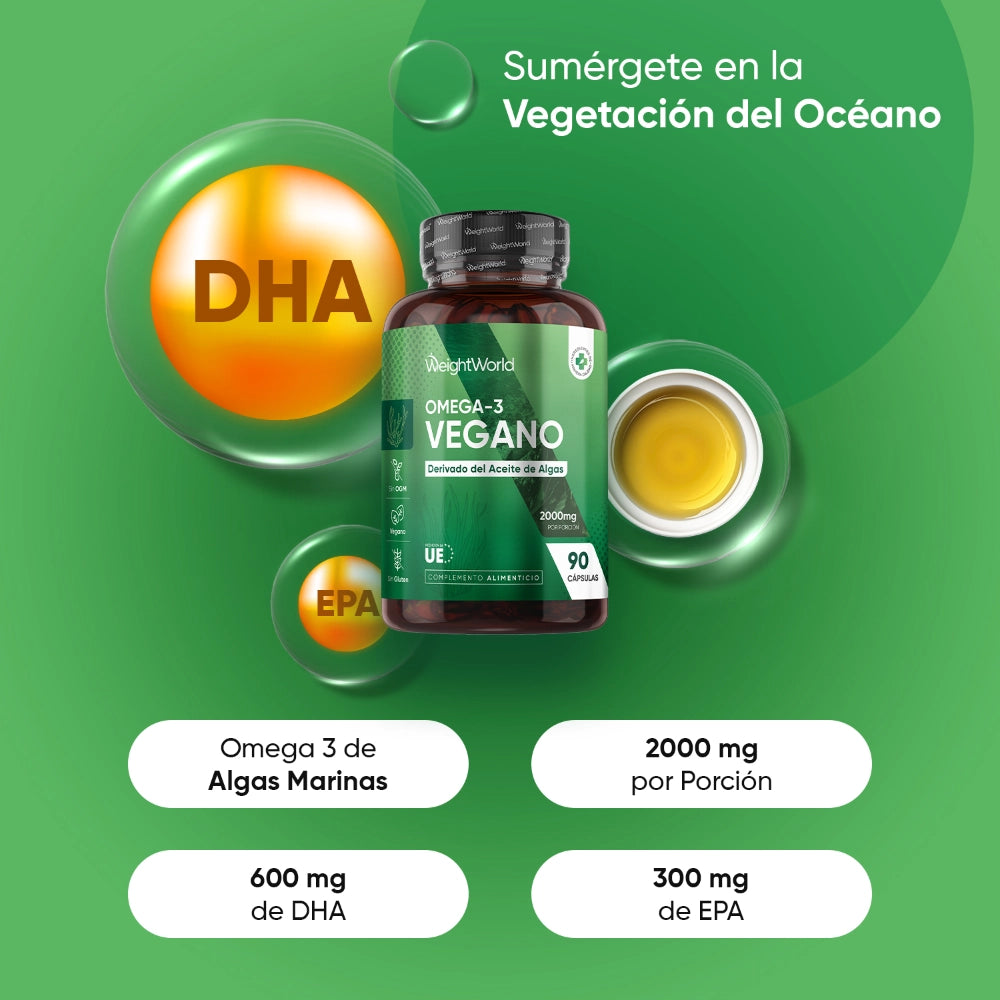 Propiedades del Omega 3 Vegano