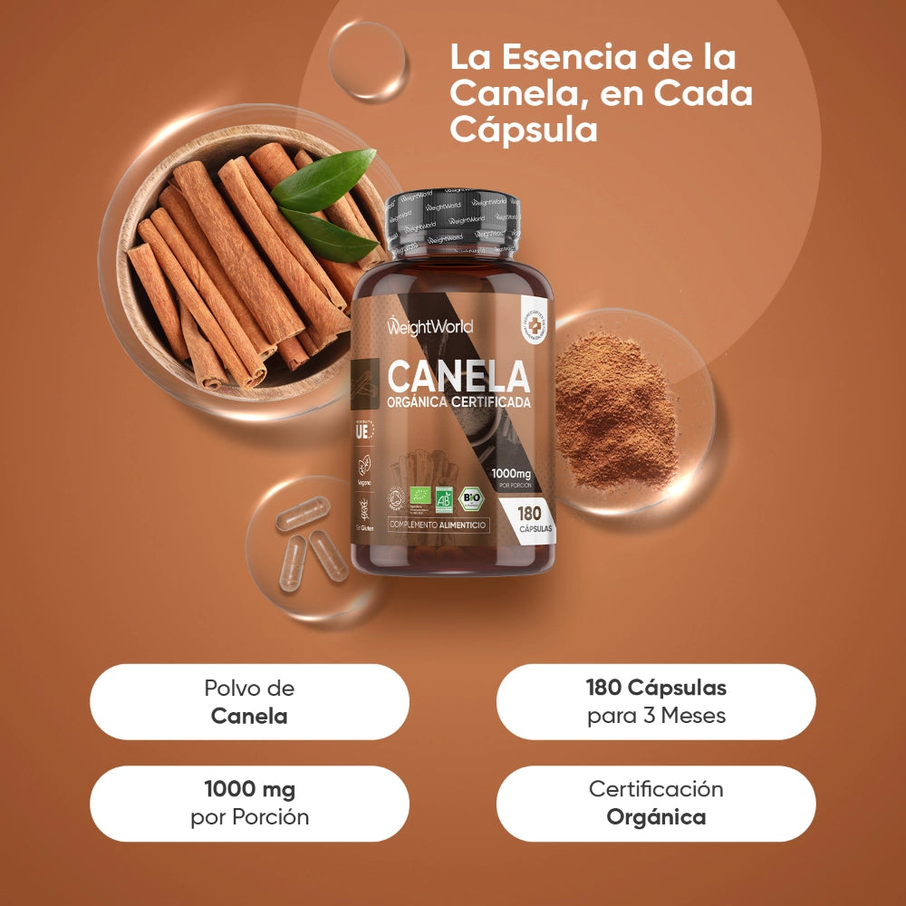 Propiedades de la canela orgánica