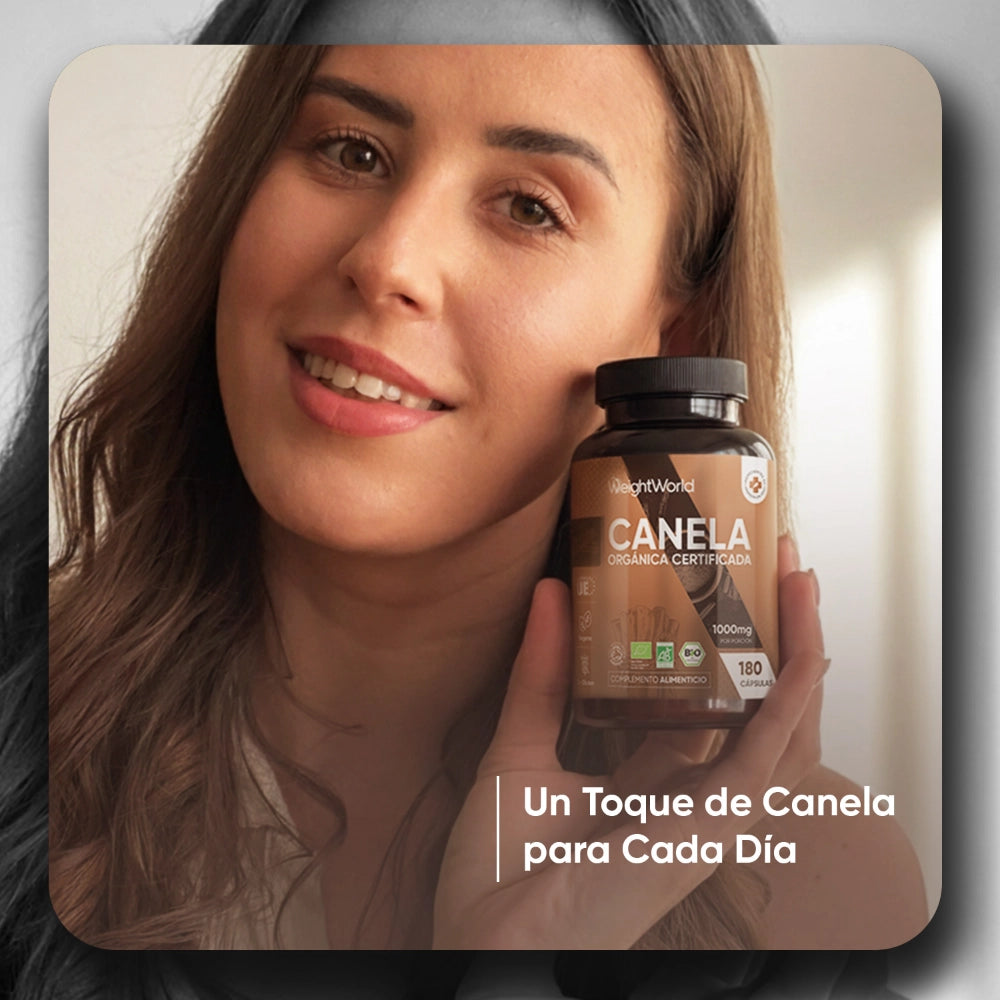 Complemento de Canela Orgánica certificada
