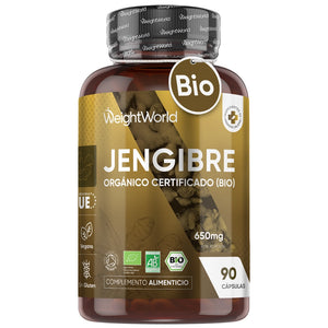 Cápsulas de Jengibre orgánico