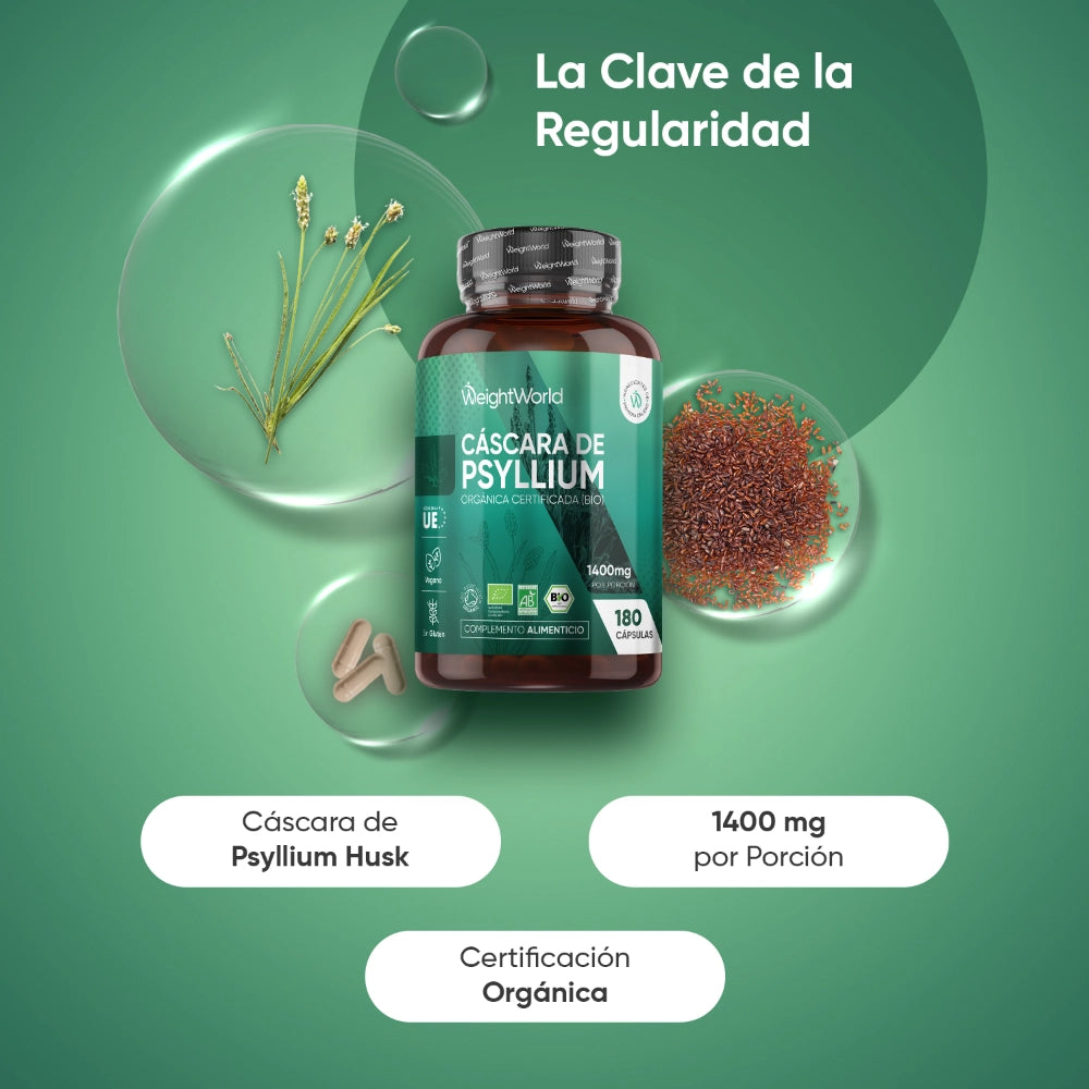 Cáscara de Psilio orgánico