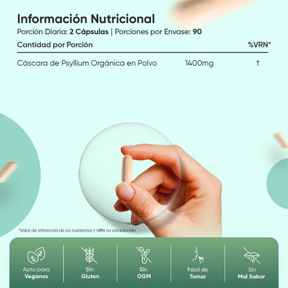 Psyllium para cualquier preparación