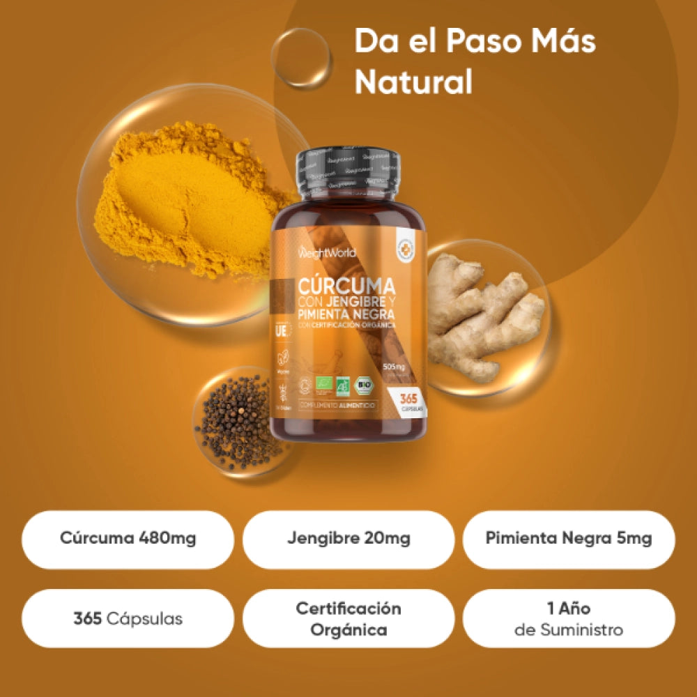 Cúrcuma Orgánica Certificada