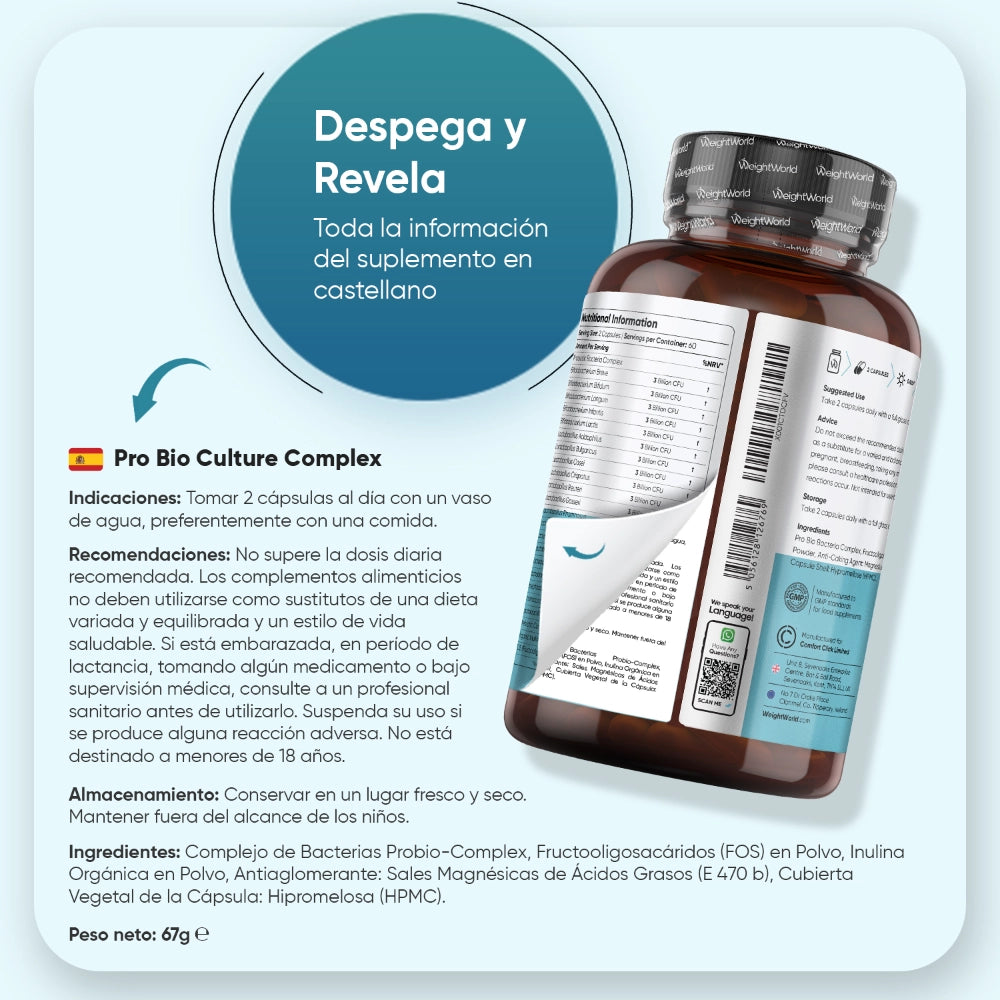 Recomendaciones para las cápsulas de probióticos digestivos