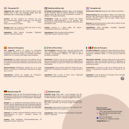 Recomendaciones Aceite de Fenogreco