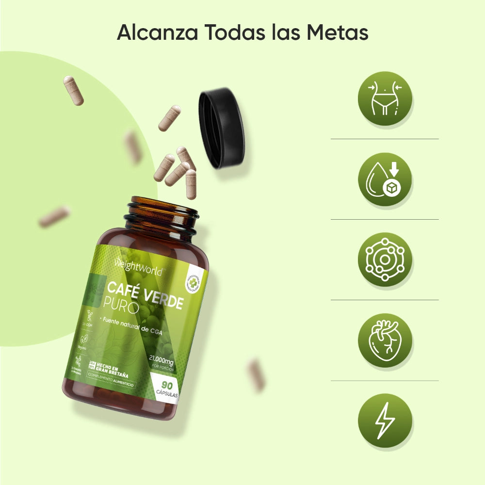 Beneficios del café verde puro