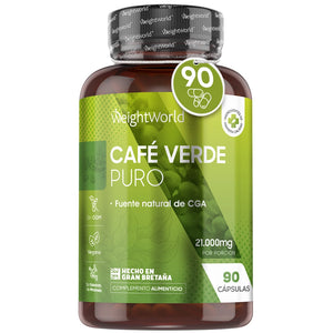 90 Cápsulas de Café Verde Puro
