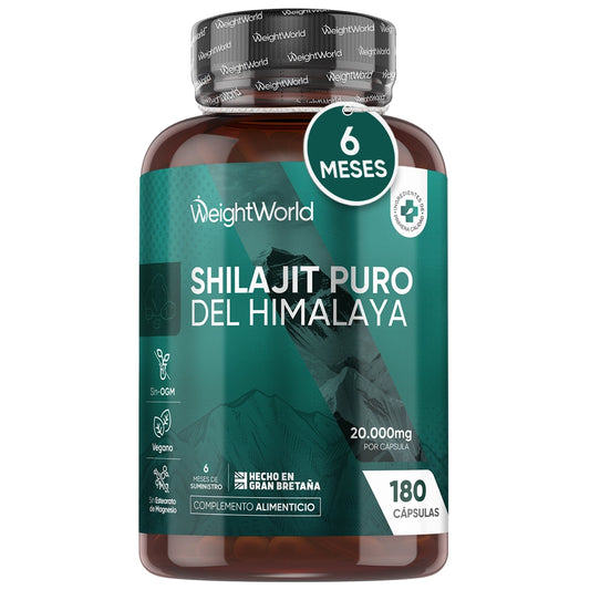 Shilajit puro del Himalaya