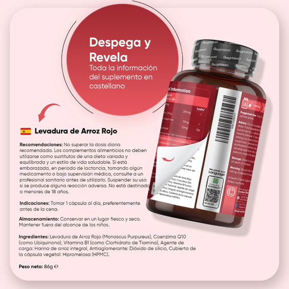 Cómo tomar Levadura de Arroz Rojo