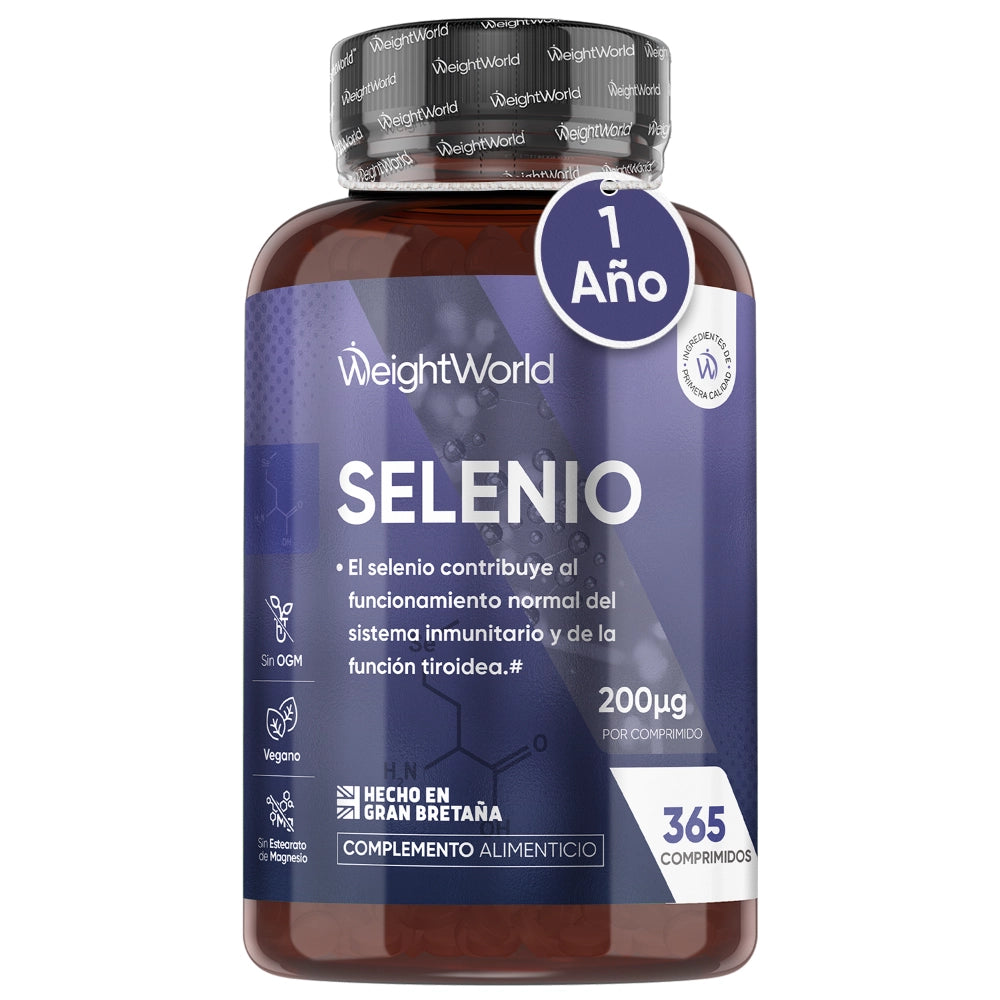 Suplemento de Selenio para 1 año