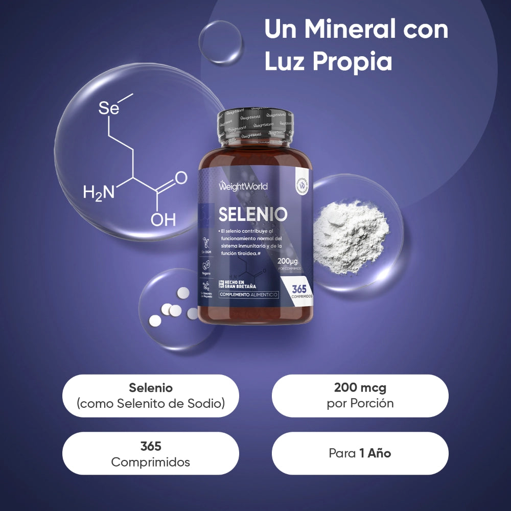 Comprimidos de Selenio