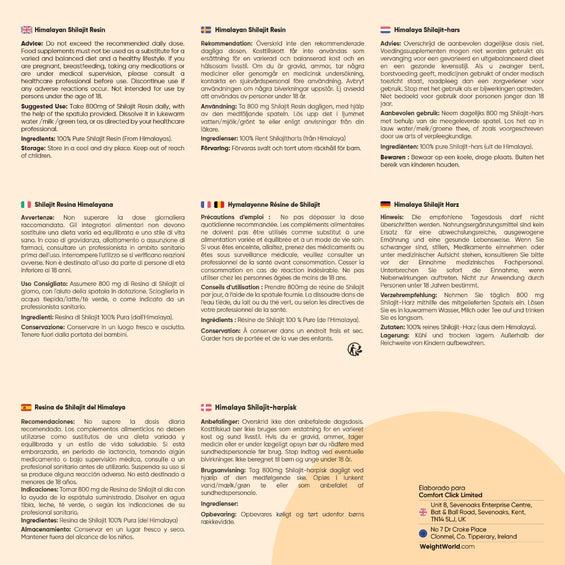 Recomendaciones Shilajit Puro