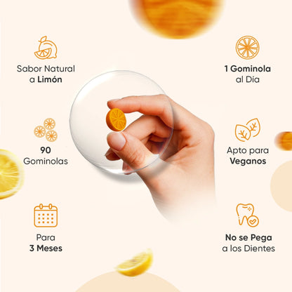 Propiedades de las gummies de cúrcuma