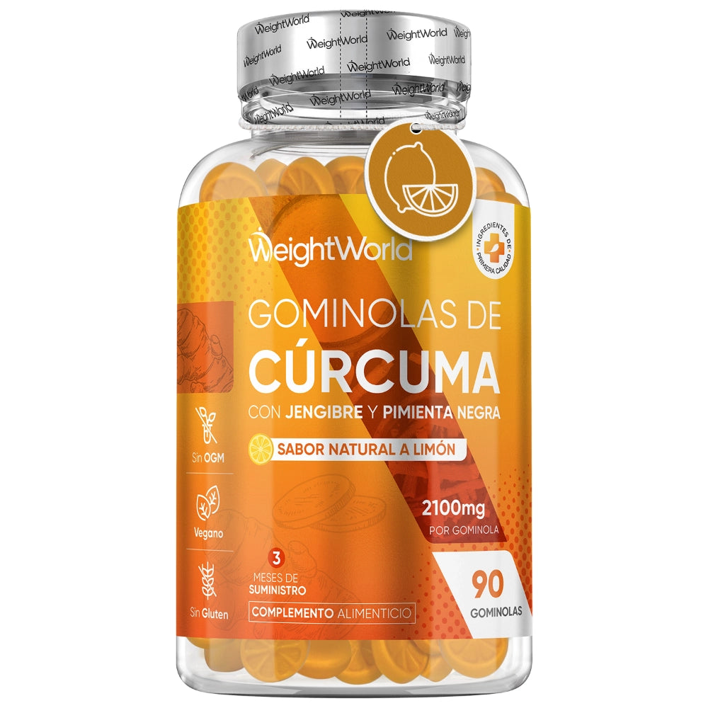 Gominolas de cúrcuma