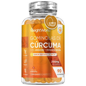 Gominolas de cúrcuma