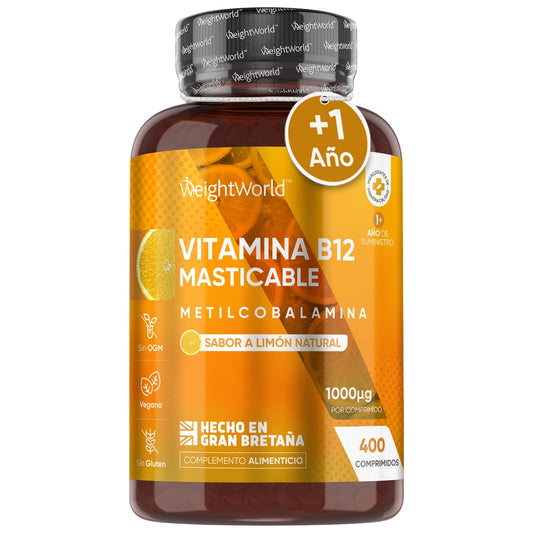 Suplemento Vitamina B12 masticable
