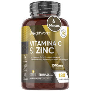 Suplemento de vitamina C y Zinc