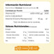 Información nutricional gominolas D3+K2