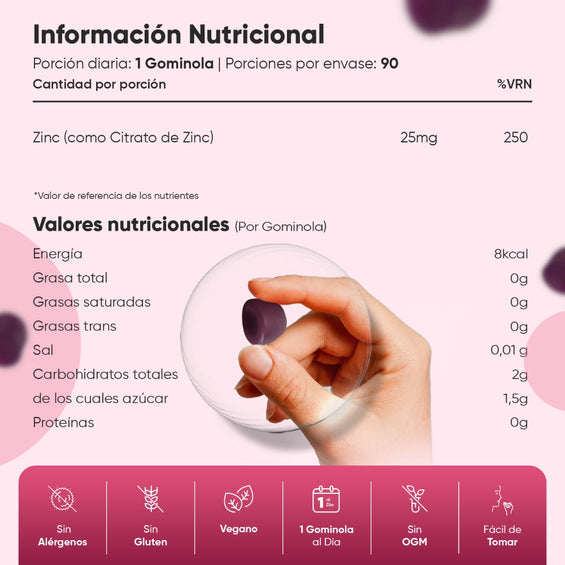 Información nutricional