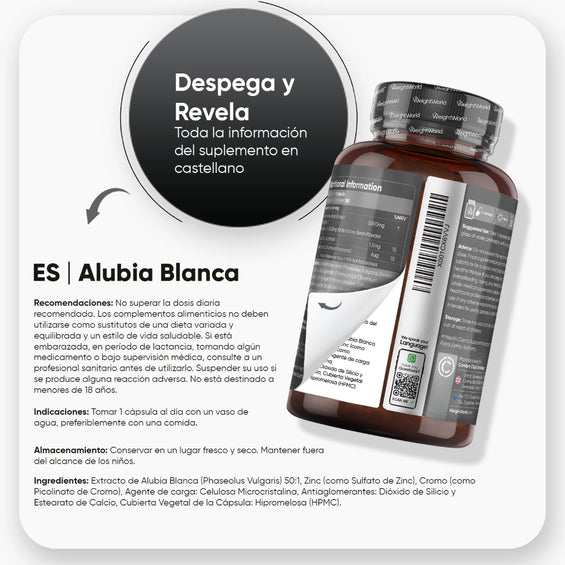 Recomendaciones extracto de alubia blanca