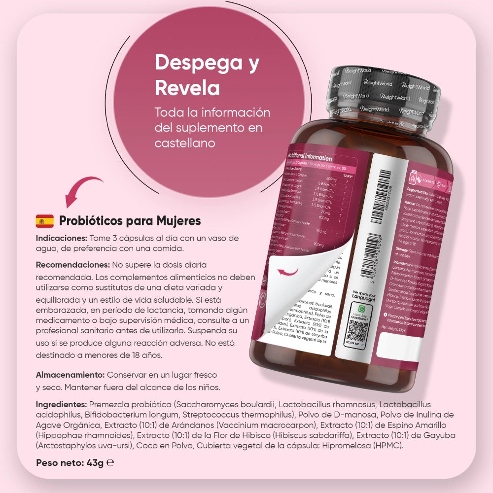 Recomendaciones para los probióticos para mujer