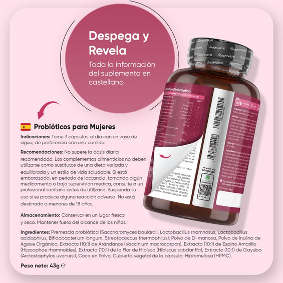 Recomendaciones para los probióticos para mujer