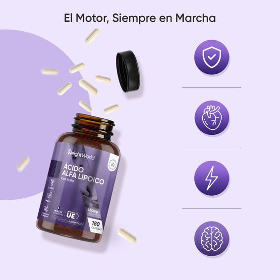 Ácido Alfa Lipoico para bienestar general
