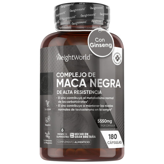 Suplemento Maca Negra y Amarilla peruana