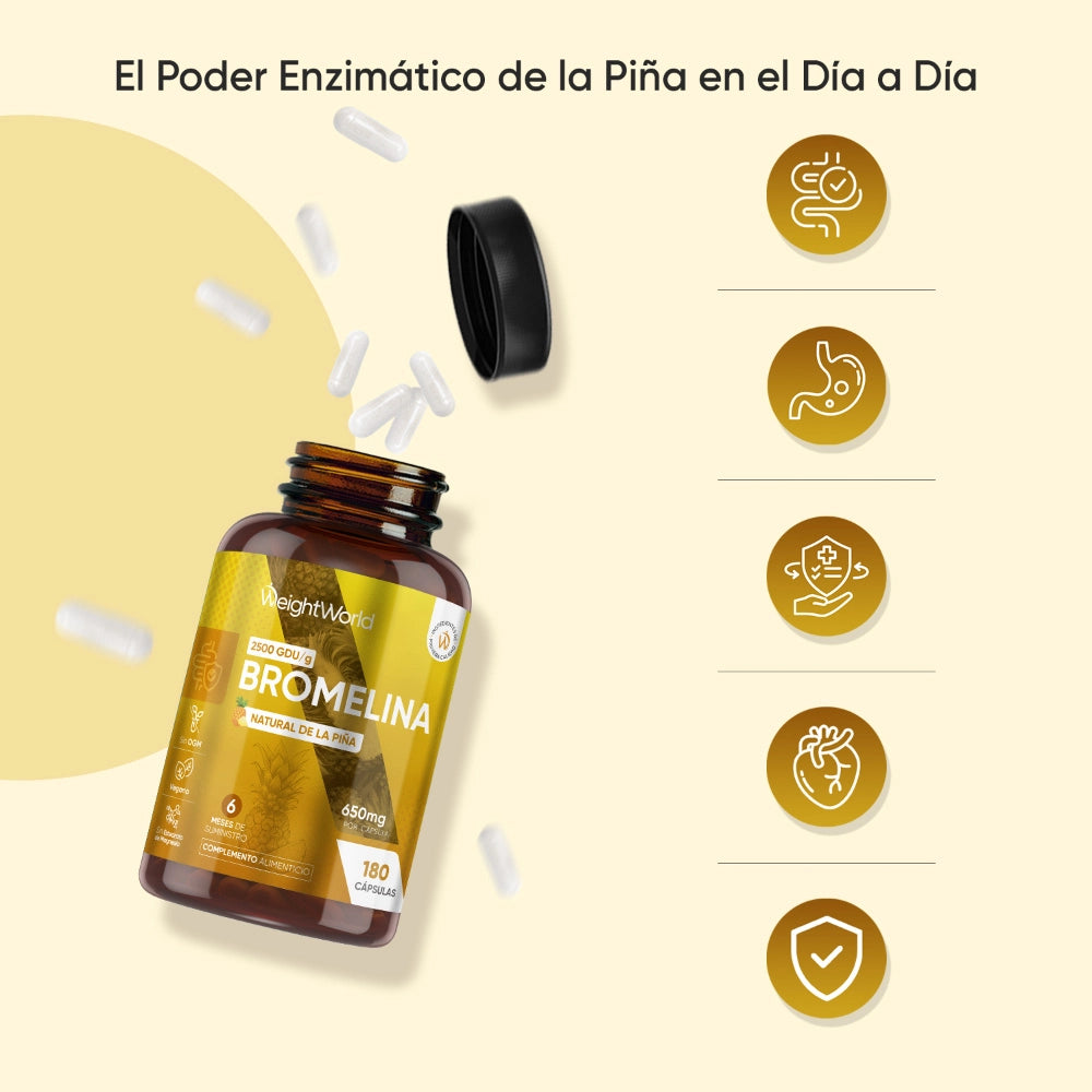 Beneficios de la Bromelina
