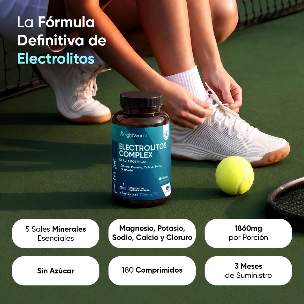 Electrolitos con minerales esenciales