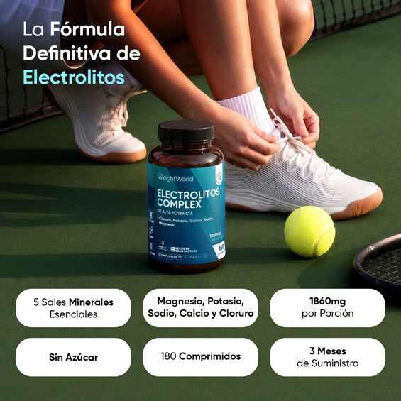 Electrolitos con minerales esenciales