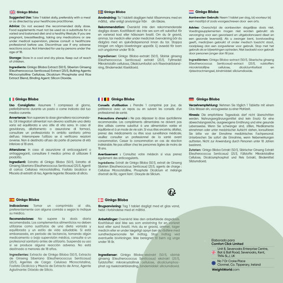 Cómo tomar Gingko Biloba