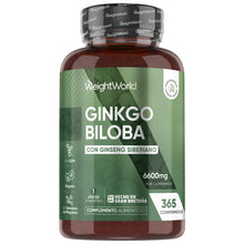 Comprimidos de Ginkgo Biloba