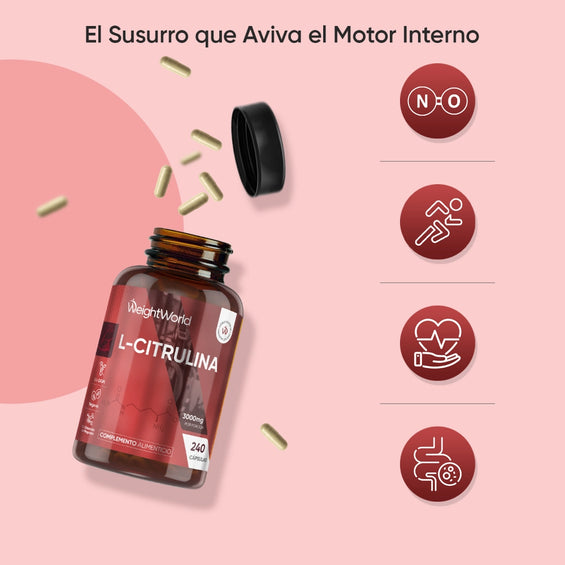 L-Citrulina 240 cápsulas