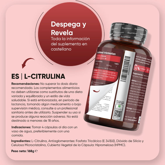 Recomendaciones de uso L-Citrulina