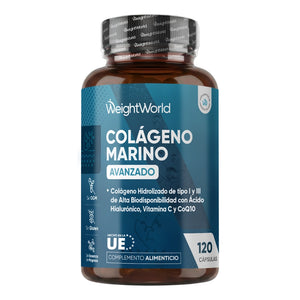 Colágeno Marino con Ácido Hialurónico 120 cápsulas